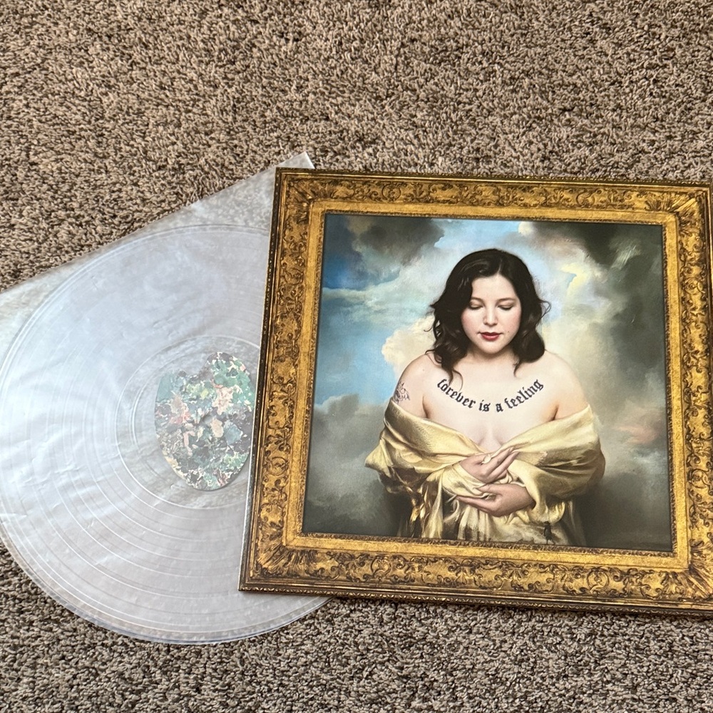 Lucy Dacus Forever is A Feeling Clear Vinyl Record